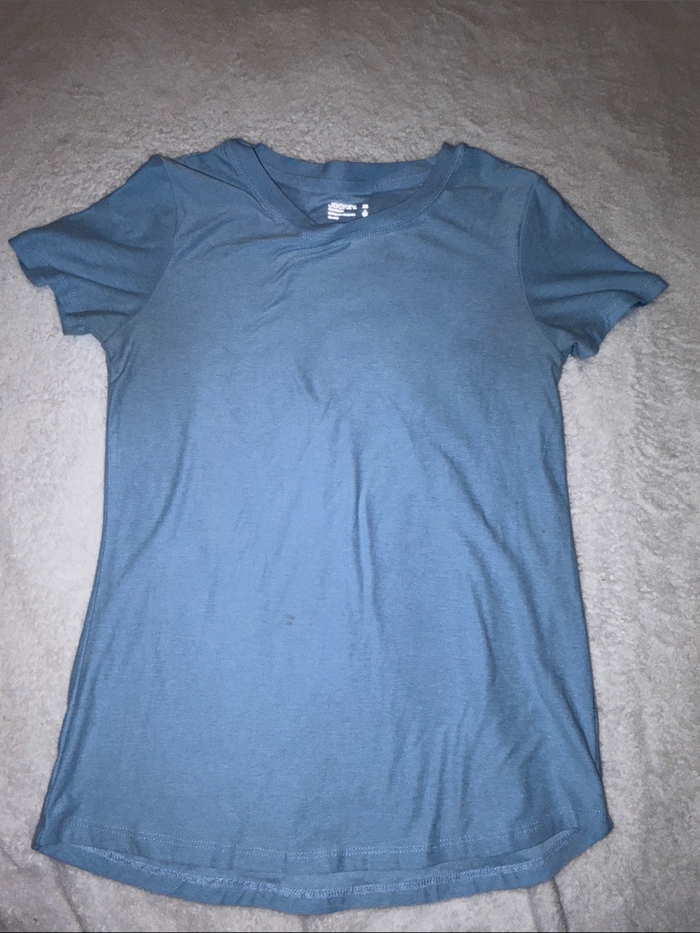 Jockey Light Blue Short Sleeve Crewneck Tee